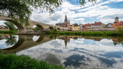 Seit 2006 ist Regensburg Unesco-Welterbe. (Archivbild) (Foto: Armin Weigel/dpa)