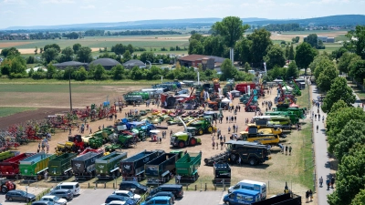 Die große Landmaschinenausstellung begeistert junge und alte Gäste Jahr um Jahr. (Foto: René Chlopotowski)