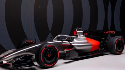 Dieser Audi war nur der Vorgeschmack auf die neue Formel-1-Saison. (Archivbild) (Foto: Daniel Karmann/dpa)