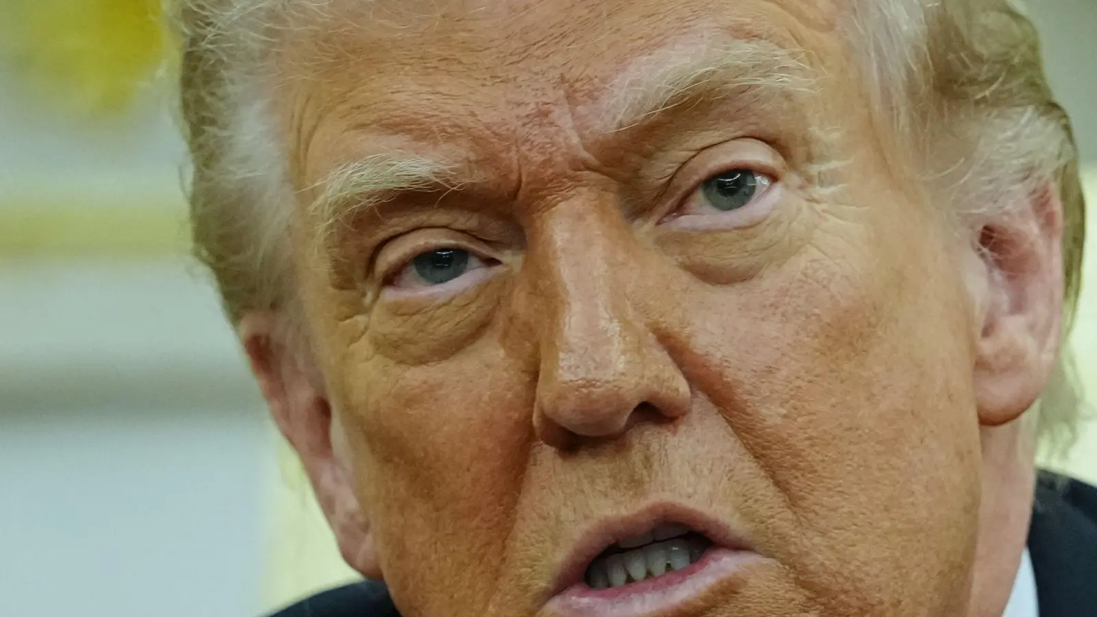 US-Präsident Donald Trump droht mit weiteren schweren Angriffen auf den Iran. (Archivbild) (Foto: Kay Nietfeld/dpa)