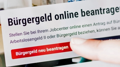 2024 bezogen rund 5,5 Millionen Menschen Bürgergeld. (Symbolbild) (Foto: Carsten Koall/dpa)