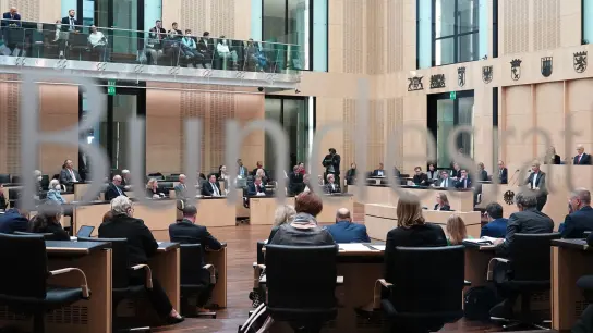 Blick in den Deutschen Bundesrat in Berlin. (Foto: Demy Becker/dpa)