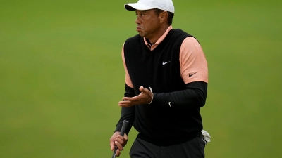 Tiger Woods musste zum ersten Mal in seiner Profi-Karriere bei einem Major-Turnier aufgeben.. (Foto: Sue Ogrocki/AP/dpa)