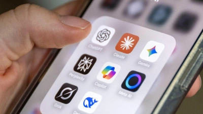 Die Menschen in westlichen Industrieländern wie Deutschland stehen KI-Anwendungen deutlich skeptischer gegenüber als die Bevölkerung in Entwicklungs- oder Schwellenländern. (Foto: Philip Dulian/dpa)