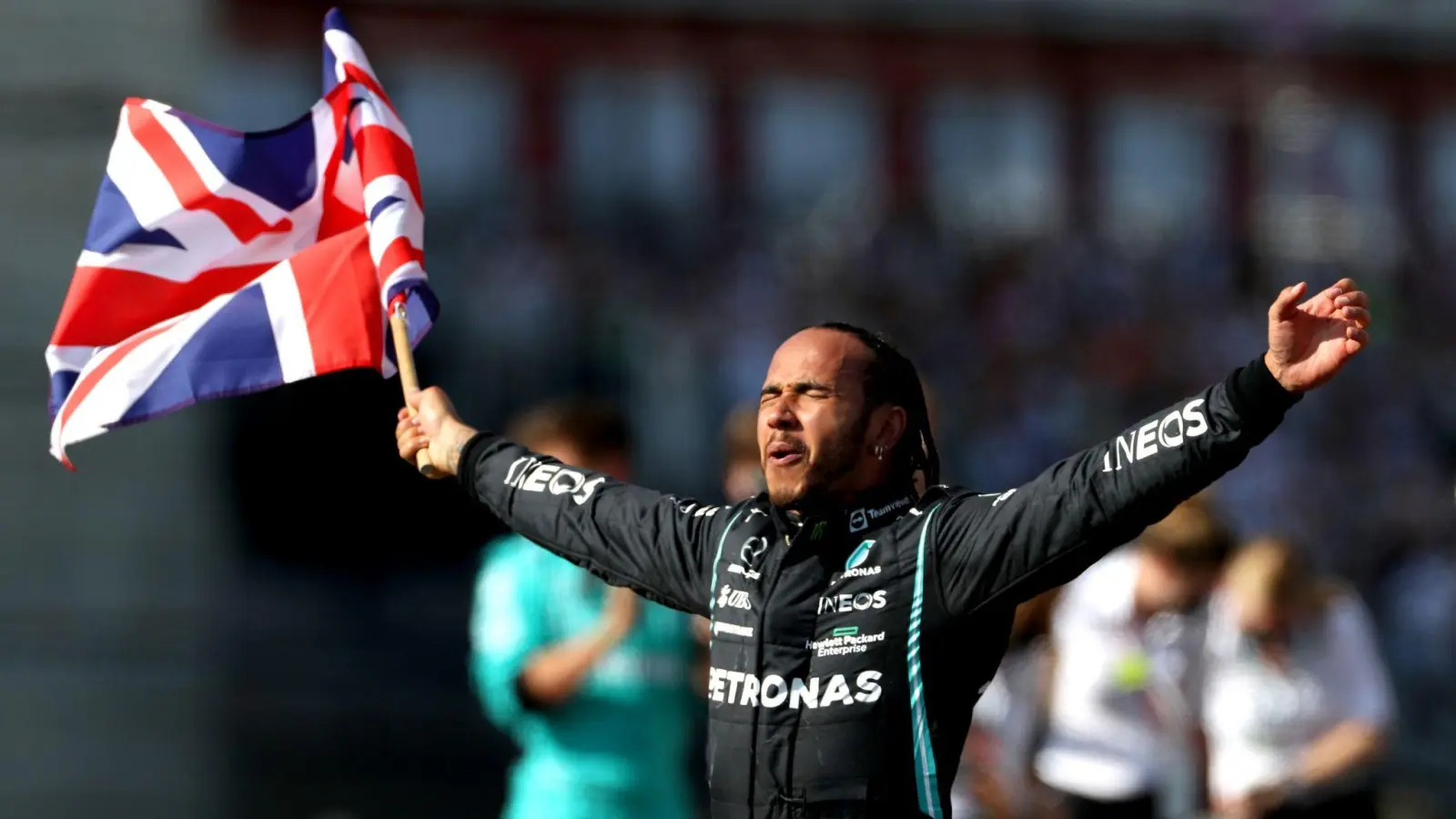 Beim Grand Prix von Großbritannien ist Lewis Hamilton Lokalmatador. (Foto: Bradley Collyer/PA Wire/dpa)