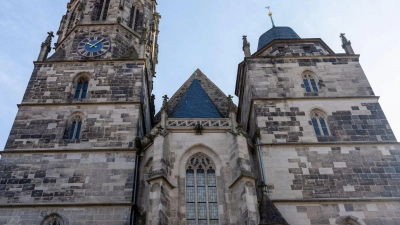 Die evangelisch-lutherische Stadtkirche St. Moriz in Coburg. (Foto: Pia Bayer/dpa)