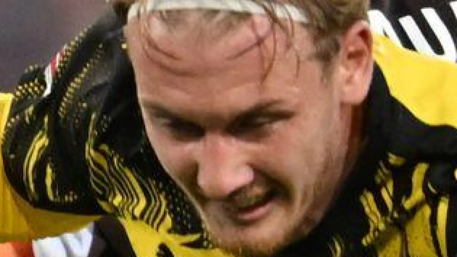 Enttäuschung in Gelb: Julian Brandt und der BVB. (Foto: Sina Schuldt/dpa)