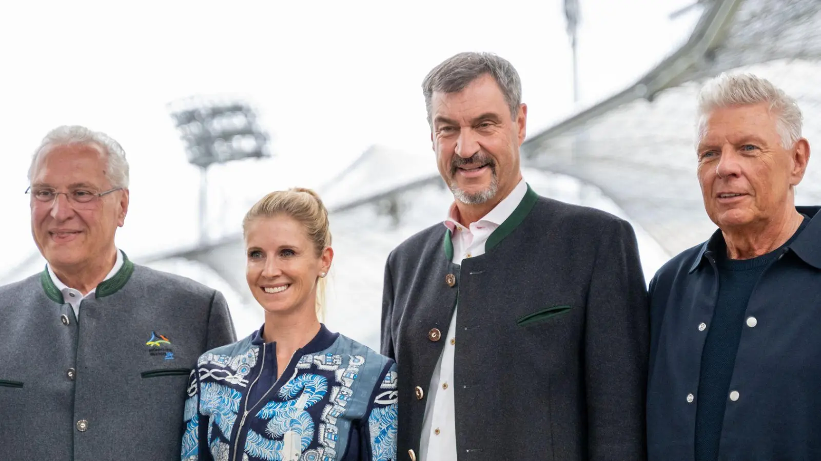 Ein breites Bündnis aus Politik und Sport will die Olympischen Spiele nach München holen. (Foto: Leonie Asendorpf/dpa)