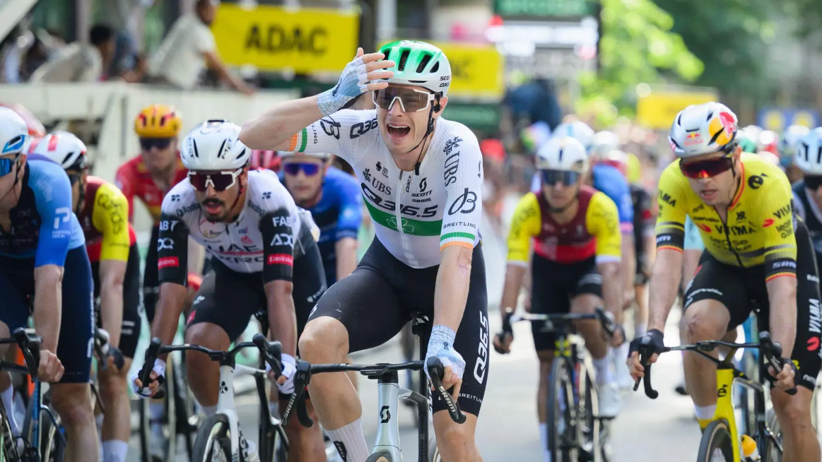 Der Ire Townsend sorgt für einen Überraschungssieg. (Foto: Gregor Fischer/dpa)