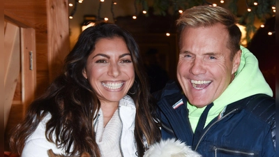 Dieter Bohlen und seine Partnerin Carina sind nun auch standesamtlich verheiratet. (Archivfoto) (Foto: Volker Dornberger/dpa)
