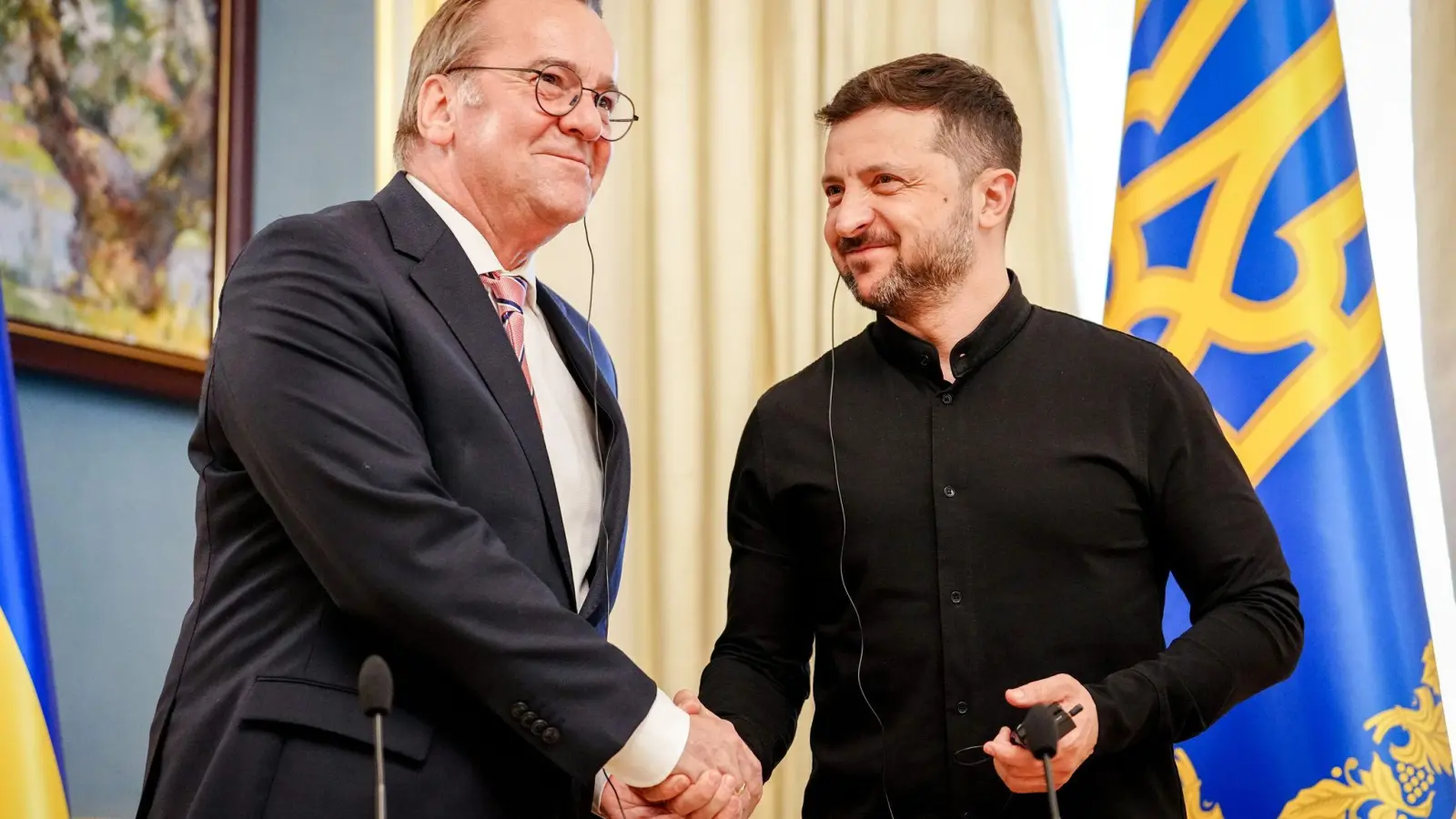 Ukraine-Krieg - Pistorius in Kiew (Foto: Kay Nietfeld/dpa)