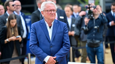 Rheinmetall-Chef Armin Papperger steht unter besonderem Personenschutz. (Archivbild) (Foto: Sebastian Christoph Gollnow/dpa)