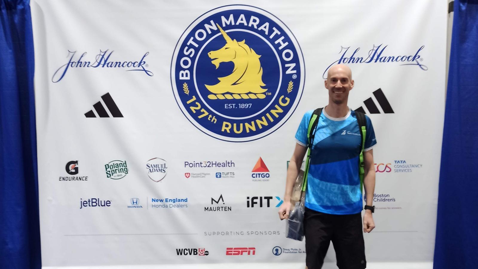 Matthias Ries aus Obernzenn lief beim Boston-Marathon mit | FLZ.de