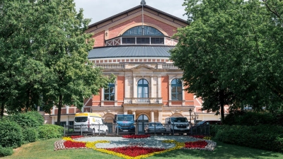 Das Bayreuther Festspielhaus. (Foto: Daniel Vogl/dpa)