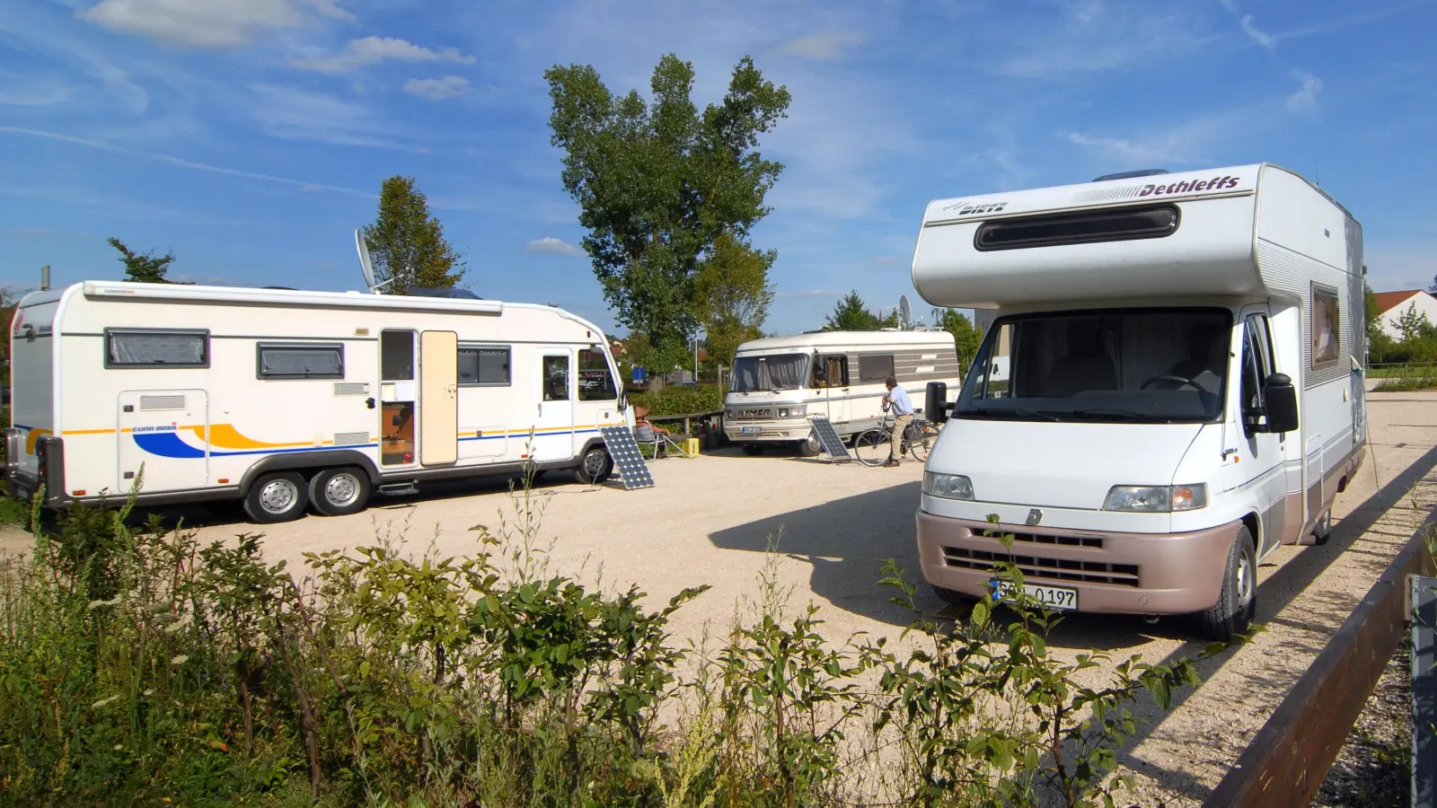 Bevor es in den Urlaub gehen kann, sollten Wohnmobile und -anhänger überprüft werden. Die VPI Ansbach bietet das allen Besitzern am 29. März bei einem Infotag in Ansbach an. (Symbolbild: Jim Albright)