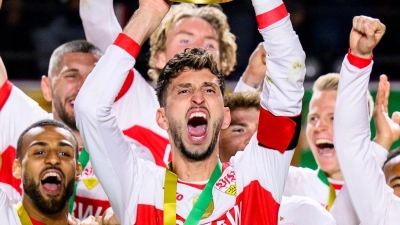 Hoffen auf die Titelverteidigung: Atakan Karazor und Co. (Archivbild) (Foto: Tom Weller/dpa)