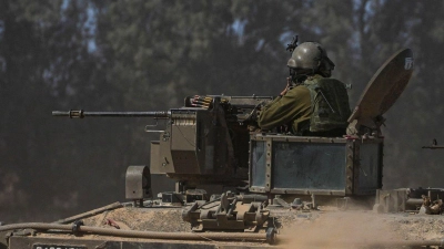 Netanjahu machte deutlich, dass sich Israels Bedingungen für ein Ende des Krieges nicht geändert hätten: die Zerstörung der Hamas und die Freilassung aller Geiseln. (Foto: Tsafrir Abayov/AP/dpa)