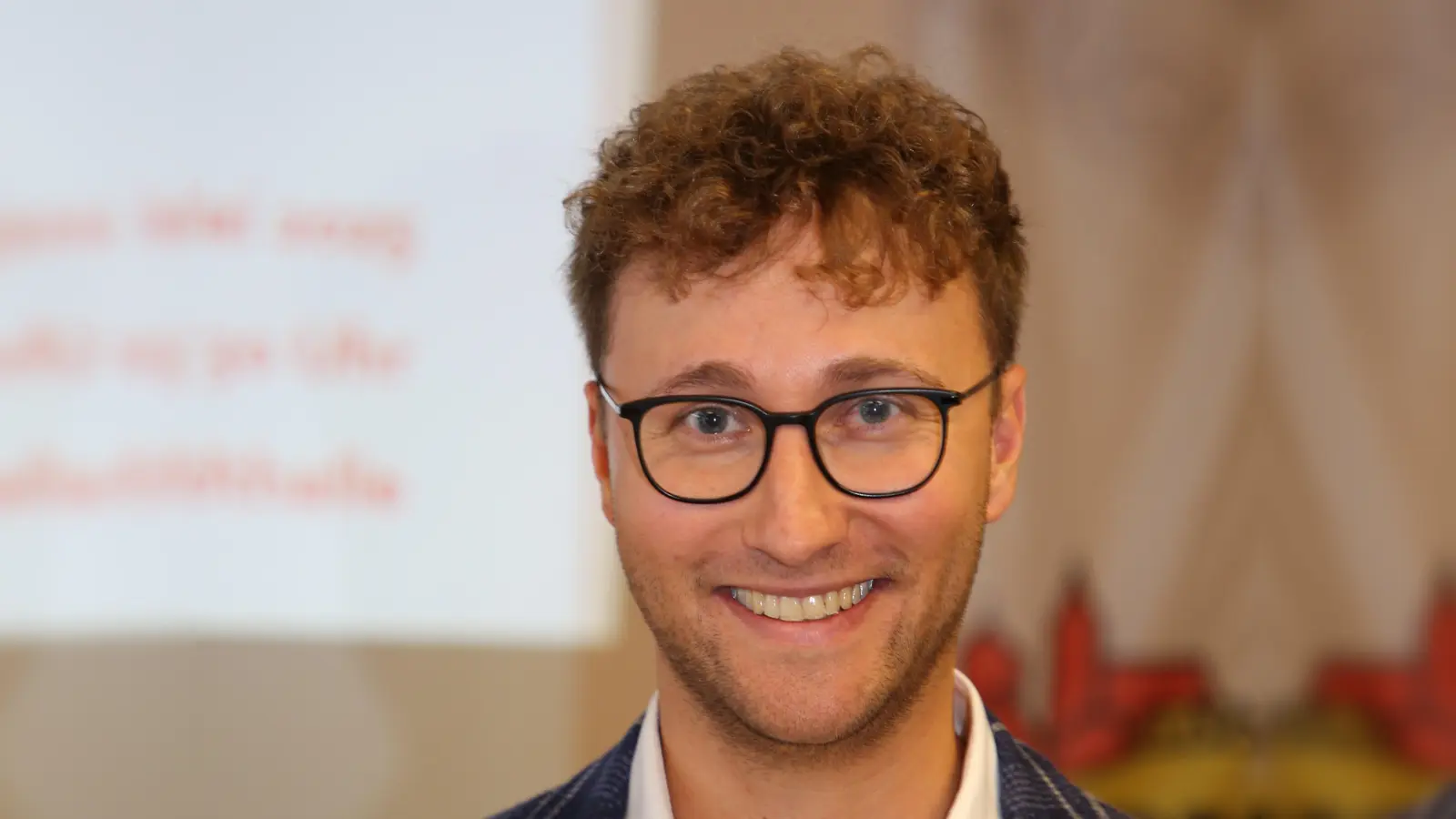 Bürgermeister Marco Meier ist mit seiner Bilanz fürs Jahr 2025 sehr zufrieden. (Foto: Alexander Biernoth)