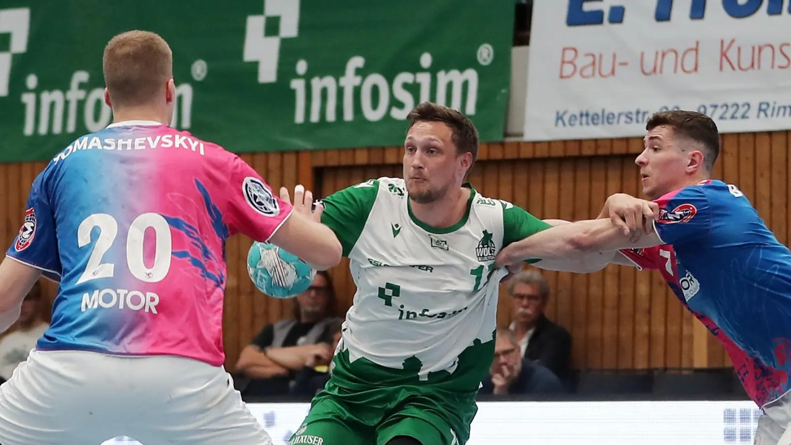 186 Tore hat Patrick Schmidt (Mitte) für Würzburg in dieser Saison erzielt. Foto Frank