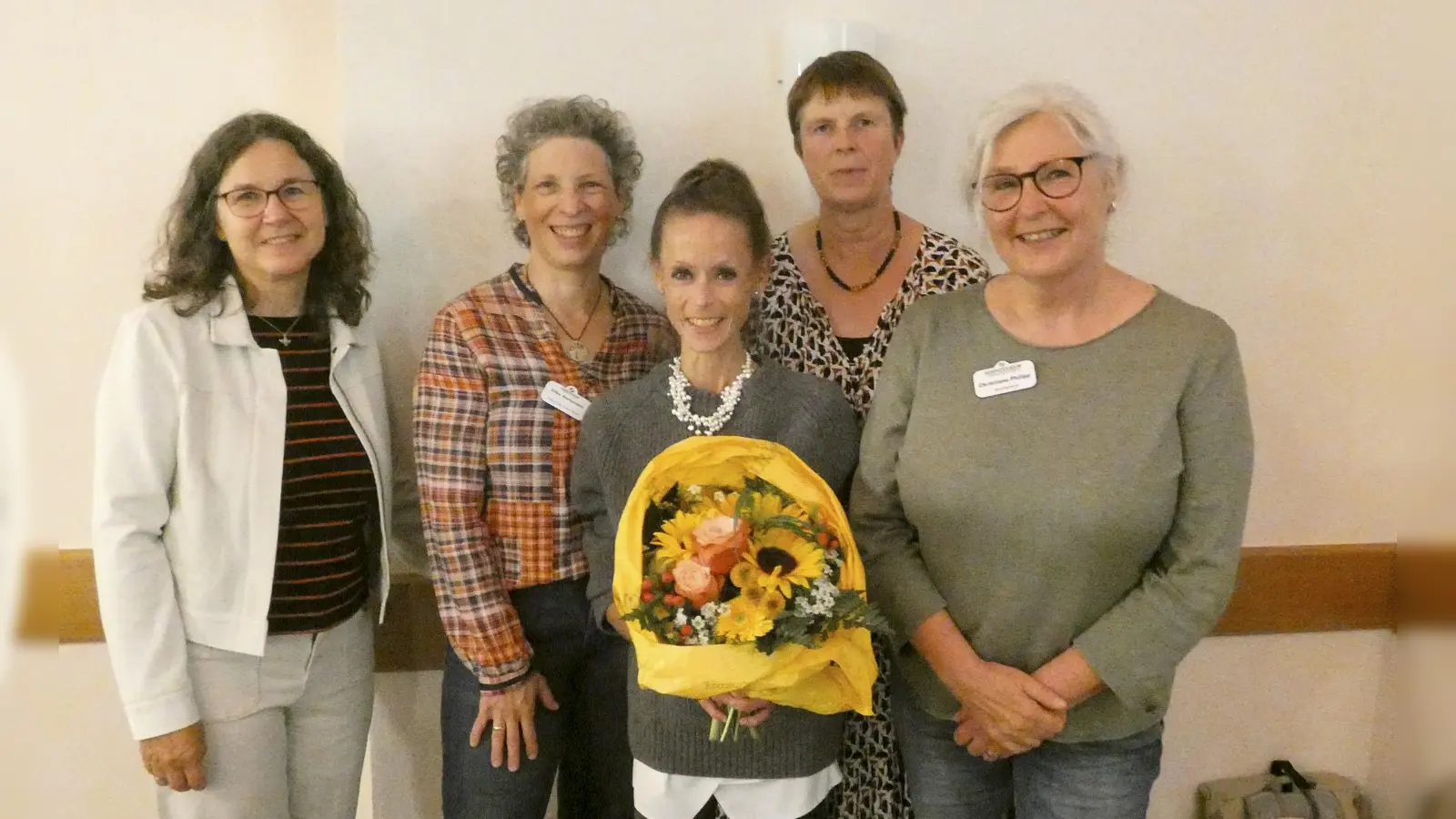 Engagieren sich für den Hospizverein (von links): Ursula Memhardt, Silke Berkmann, Luise Jursa, Petra Underbrink und Christiane Philipp. (Foto: Karl-Heinz Gisbertz)