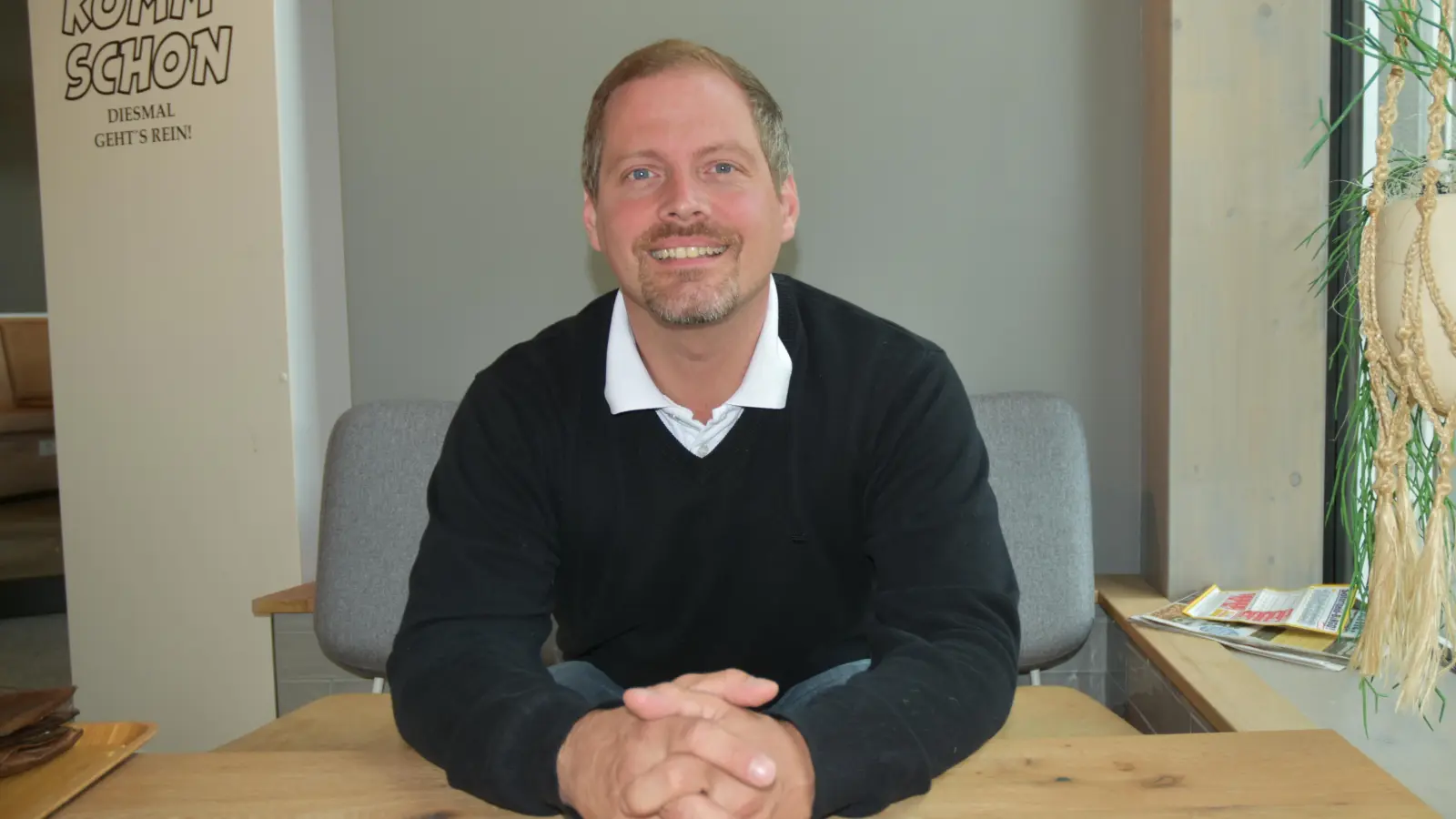 Das große Thema von Johannes Loesch ist die Gesundheitspolitik. Auch dort will er sich für den Bürokratieabbau stark machen. (Foto: Anita Dlugoß)