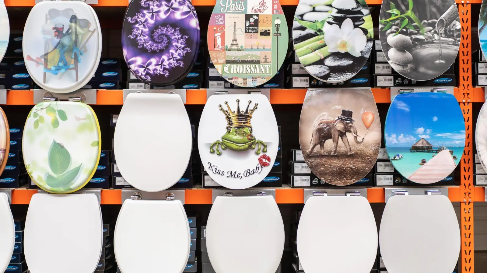 Nicht nur eine ästhetische Frage: Länge, Breite und Abstand der Befestigungslöcher des neuen Toilettensitzes müssen zur Schüssel passen. (Foto: Jonas Güttler/dpa/dpa-tmn)