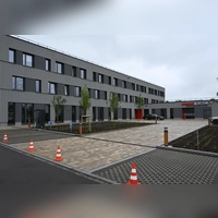 Die neue Zentrale von Fega &amp; Schmitt in der Rettistraße in Ansbach ist nun offiziell eingeweiht. (Foto: Anna Beigel)