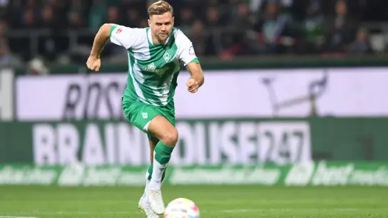 Werder-Stürmer Niclas Füllkrug ist in Topform. (Foto: Carmen Jaspersen/dpa)
