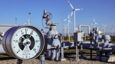 Die staatliche Gasreserve soll einen Umfang von 24 Milliarden Kilowattstunden haben. (Foto: Jan Woitas/dpa)