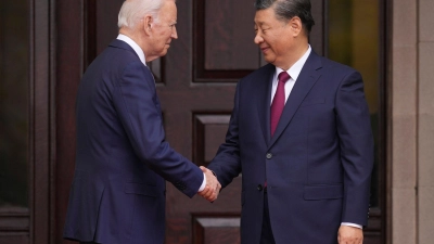 US-Präsident Joe Biden (l) sagte, die Gespräche gehörten zu den „konstruktivsten und produktivsten“, die er mit Chinas Staatschef Xi Jinping gehabt habe. (Foto: Doug Mills/Pool The New York Times via AP/dpa)