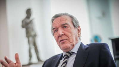 Der ehemalige Bundeskanzler Gerhard Schröder ist Anfang des Monats 80 Jahre alt geworden. (Foto: Michael Kappeler/dpa)