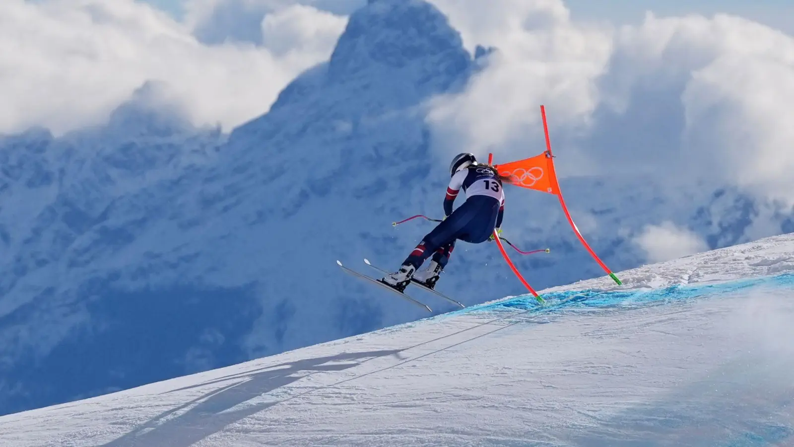 Grüße aus Cortina: Hinter dieser malerischen Momentaufnahme steckt der Beginn des großen Dramas um Lindsey Vonn. (Archivbild) (Foto: Jacquelyn Martin/AP/dpa)