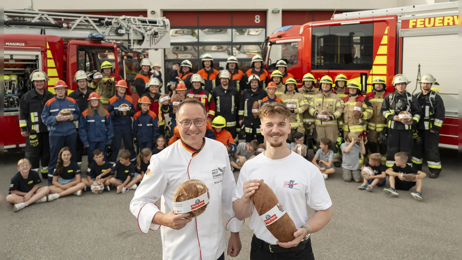 Mit einer Brotaktion soll Geld für die Nachwuchsarbeit der Feuerwehren im Landkreis gesammelt werden. (Foto: Andreas Riedel)