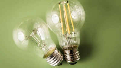 Alte Glühbirnen kosten viel Strom: Moderne LED-Lampen sparen bis zu 90 Prozent Energie. (Foto: Christin Klose/dpa-tmn)