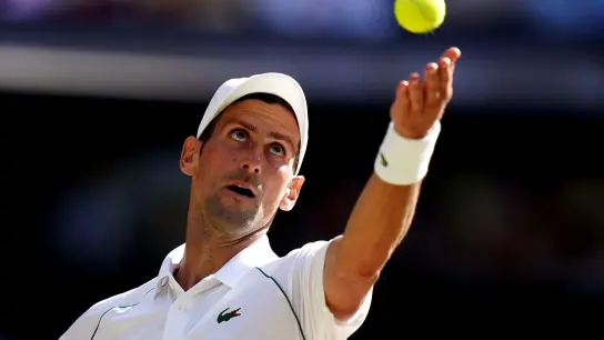 Der Serbe Novak Djokovic steht in seinem 32. Grand-Slam-Finale. (Foto: Adam Davy/PA Wire/dpa)
