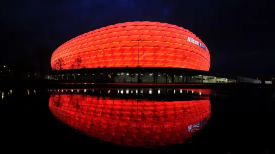 Spielstätte des FC Bayern: Die Allianz Arena. (Foto: Tobias Hase/dpa)