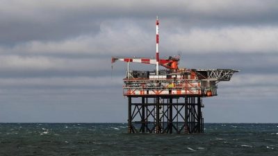 Auf niederländischer Seite hat die Förderung bereits begonnen. (Archivbild) (Foto: Lars Penning/dpa)