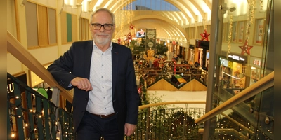 Brücken-Center-Geschäftsführer Andreas Schmid geht in den Ruhestand und verlässt Ansbach. Er hat das Einkaufszentrum in den vergangenen zwölfeinhalb Jahren stark geprägt. (Foto: Robert Maurer)