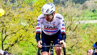 Tadej Pogacar ist der große Favorit auf den Giro-Sieg. (Foto: Dirk Waem/Belga/dpa)