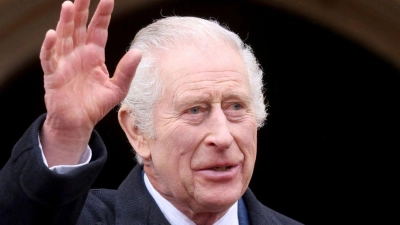 Nach Bekanntmachung seiner Krebsdiagnose will Großbritanniens König Charles III. wieder öffentliche Termine wahrnehmen. (Foto: Hollie Adams/Reuters Pool/AP/dpa)