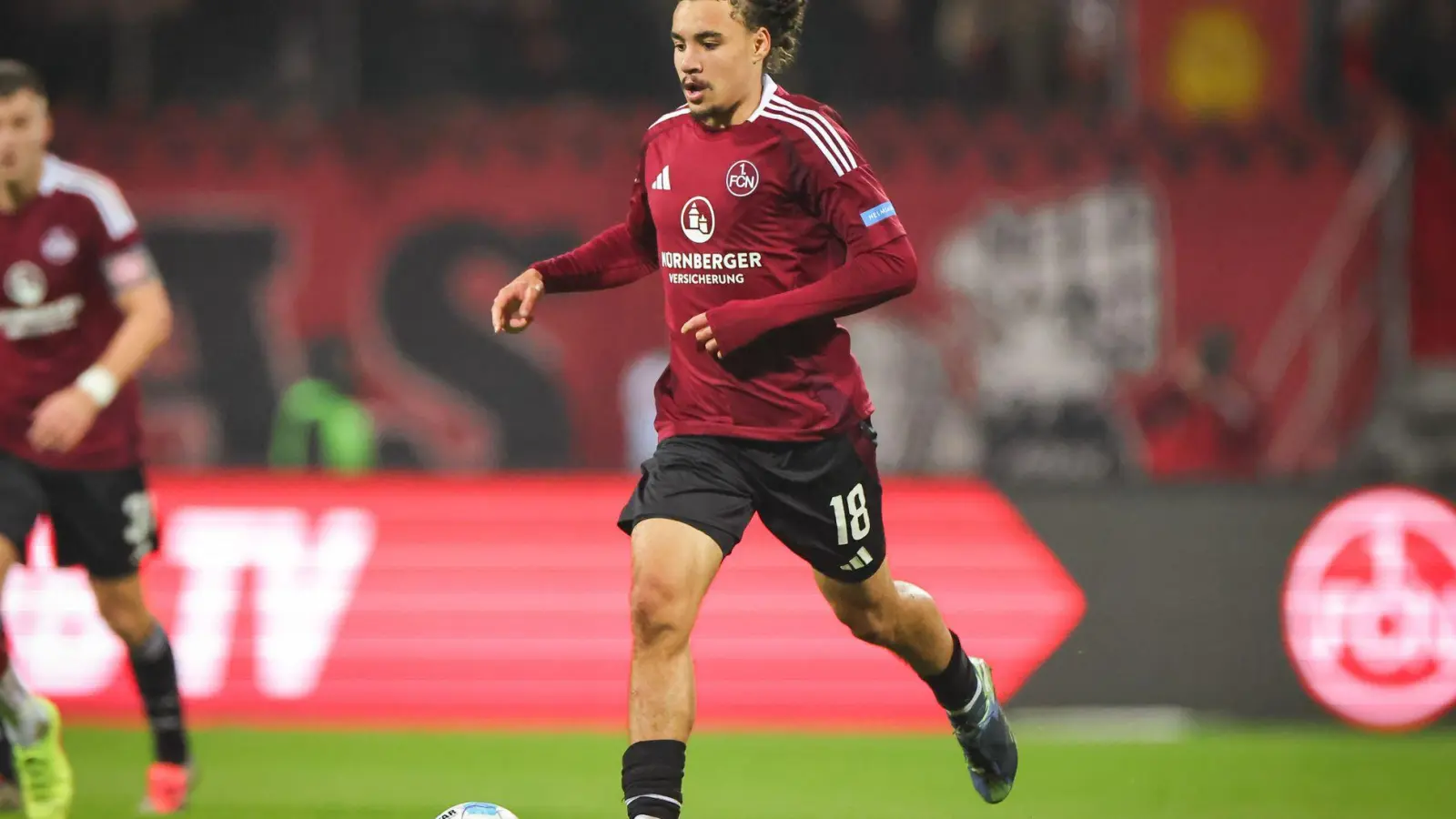 Fehlt dem 1. FC Nürnberg drei Spiele gesperrt: Rafael Lubach. (Archivbild) (Foto: Daniel Karmann/dpa)