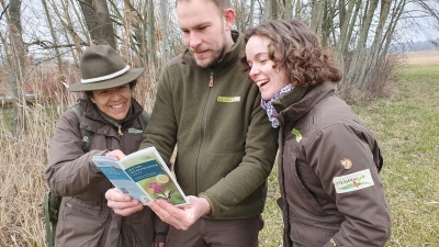 Die Naturpark-Ranger bieten wieder ein abwechslungsreiches Jahresprogramm mit vielen Führungen und Exkursionen im Naturpark Steigerwald. (Foto: Paul Malec)