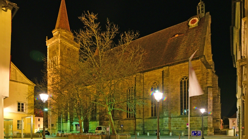 Wird künftig nachts nicht mehr angestrahlt: die Johanniskirche. (Foto: Jim Albright)