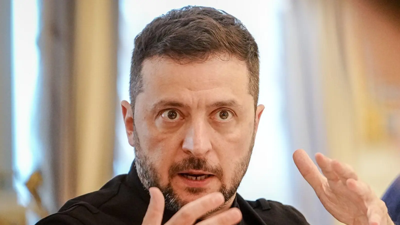 Selenskyj: Putin will nicht verhandeln. (Archivbild) (Foto: Kay Nietfeld/dpa)