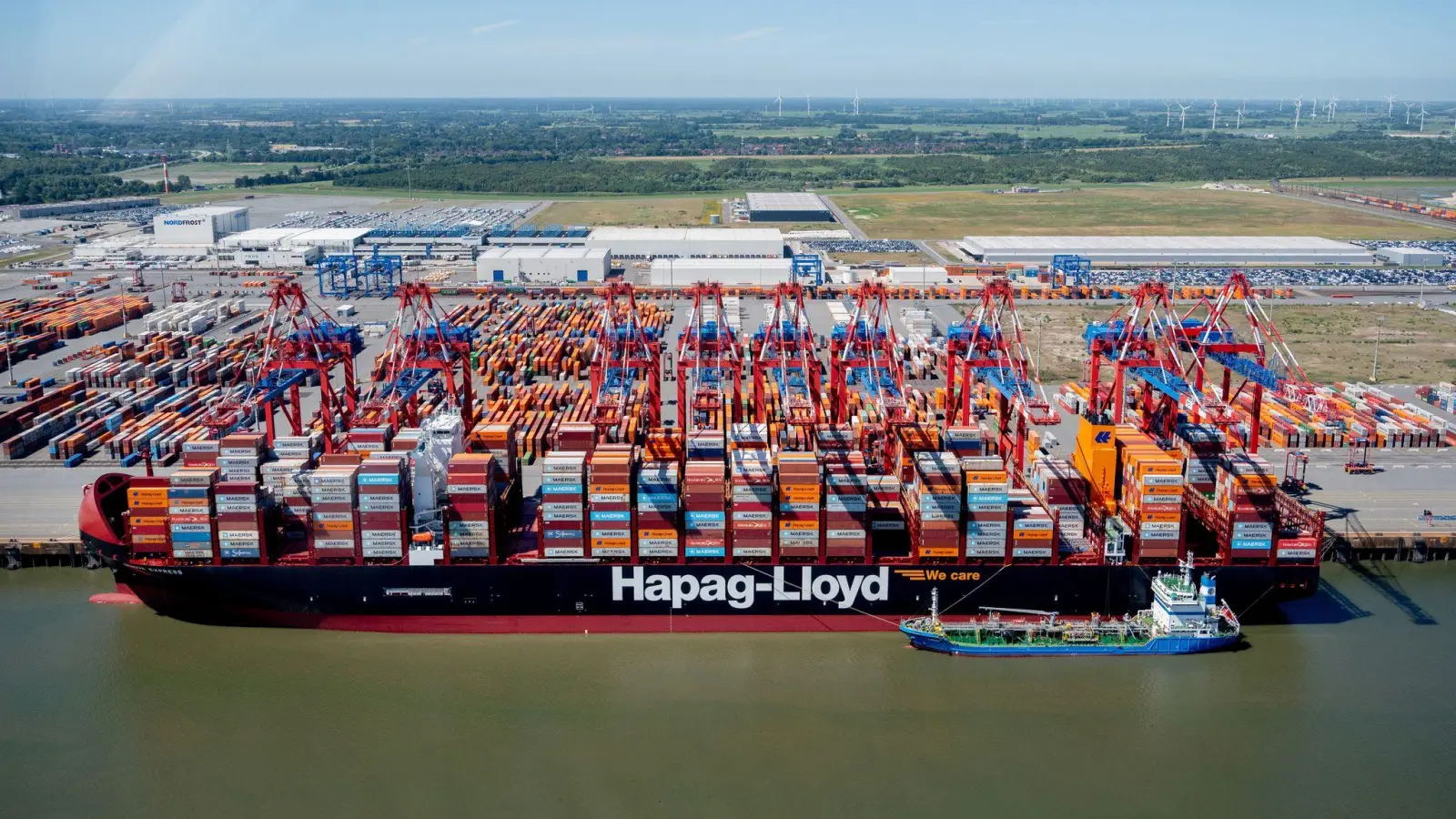 Plus im Halbjahr, aber trübe Aussichten für Deutschlands Exporteure (Archivbild) (Foto: Hauke-Christian Dittrich/dpa)