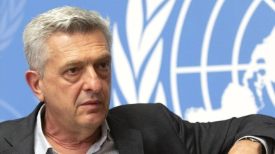 UNHCR-Chef Filippo Grandi ist besorgt über einen Rückgang humanitärer Hilfe. (Foto: Salvatore Di Nolfi/KEYSTONE/dpa)