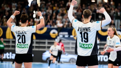 Die deutschen Handballerinnen haben mit einem Sieg gegen Slowenien vorzeitig das EM-Ticket gelöst. (Foto: Marco Wolf/dpa)