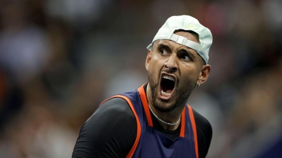 Will eine Verfahrens-Einstellung: Tennis-Star Nick Kyrgios. (Foto: Adam Hunger/AP/dpa)