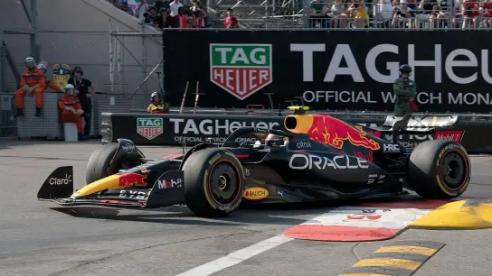 Formel-1-Pilot Sergio Perez fuhr im letzten Training die beste Zeit. (Foto: Hasan Bratic/dpa)
