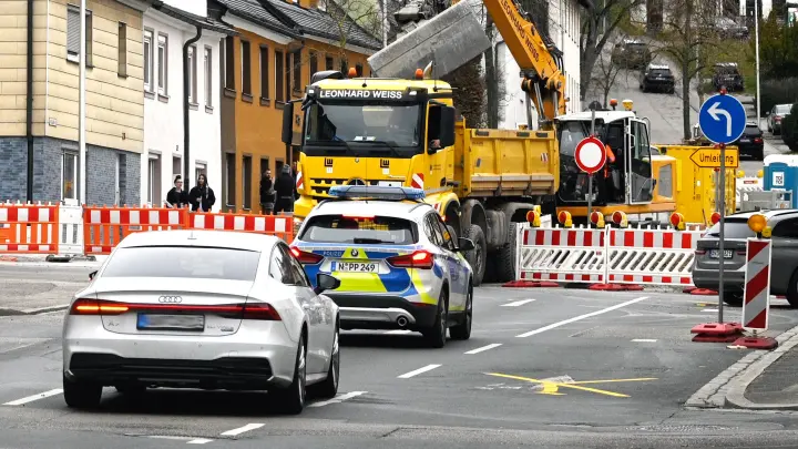 Die Baustellen in Ansbach bereiten der Polizei und den Rettungskräften keine Probleme. Nur im Zuge der Arbeiten in der Schloßstraße gab es Ärger mit parkenden Anwohnern. (Foto: Jim Albright)